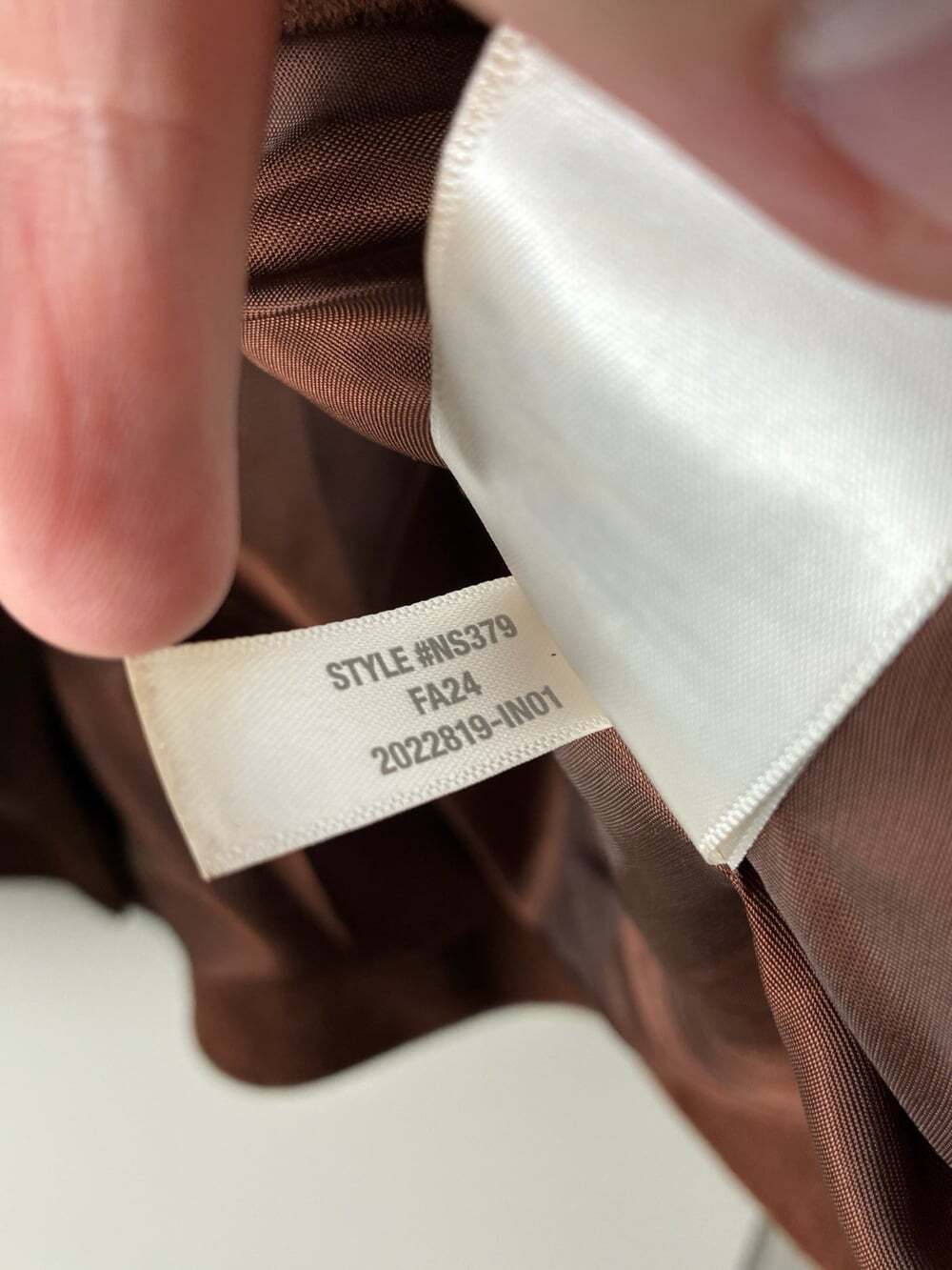 Madewell The Kline Blazer in Soft Mahogany Size 4 100% Suede Leather - Picture 8 of 10